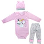 Price and Buy Set of 3 Newborn Baby Clothes Model Fox