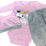 Price and Buy Set of 3 Newborn Baby Clothes Model Fox - Image 3