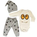 Price and Buy Set of 3 Newborn Baby Clothes Model Halloween