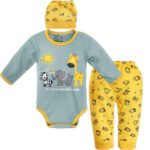 Price and Buy Set of 3 Newborn Baby Clothes Model Jungle