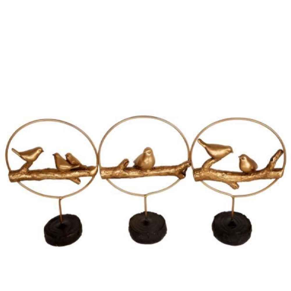 Price and Buy Set of 3 Realistic Sparrow Figurines – Lifelike Bird Sculptures