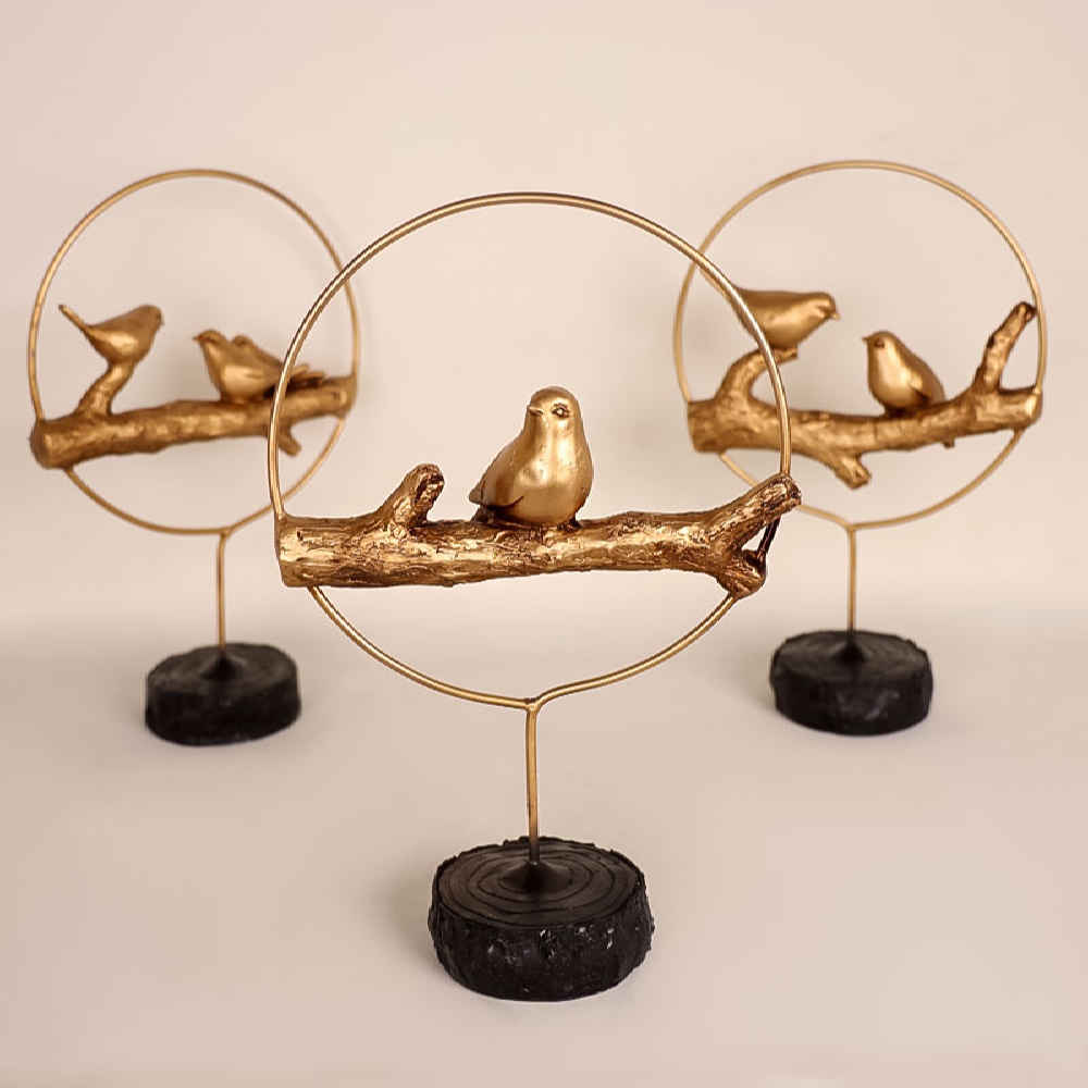 Price and Buy Set of 3 Realistic Sparrow Figurines – Lifelike Bird Sculptures - Image 3
