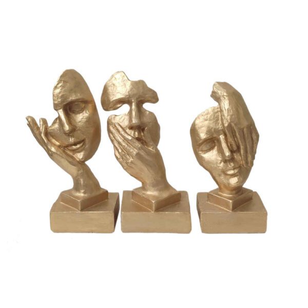 Price and Buy Set of 3 Thoughtful Face Sculptures – Abstract Face Art_68fc107c0d526.jpeg Price and Buy Set of 3 Thoughtful Face Sculptures – Abstract Face Art