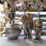 Price and Buy Set of 3 Unique Decorative Astronaut Figurines for Your Space