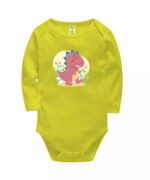 Price and Buy Set of 4 Lap Shoulder Baby Bodysuit with Dinosaur Design - Image 3