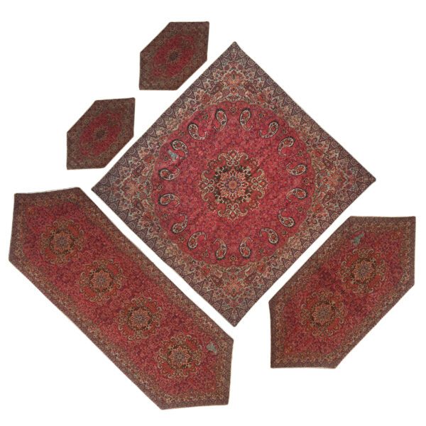 Price and Buy Set of 5 Termeh Tablecloth Luxurious with Persian Paisley Pattern Simurgh_68f50cb394ab8.jpeg Price and Buy Set of 5 Termeh Tablecloth Luxurious with Persian Paisley Pattern Simurgh