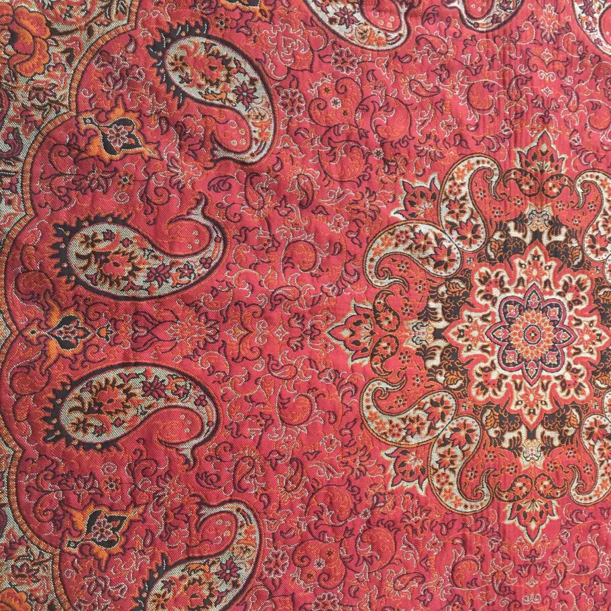 Price and Buy Set of 5 Termeh Tablecloth Luxurious with Persian Paisley Pattern Simurgh - Image 4