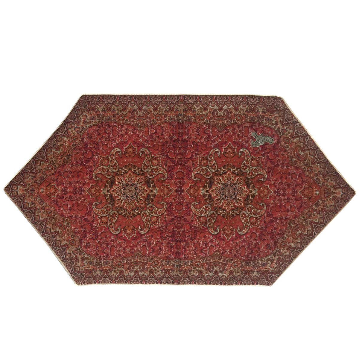 Price and Buy Set of 5 Termeh Tablecloth Luxurious with Persian Paisley Pattern Simurgh - Image 7