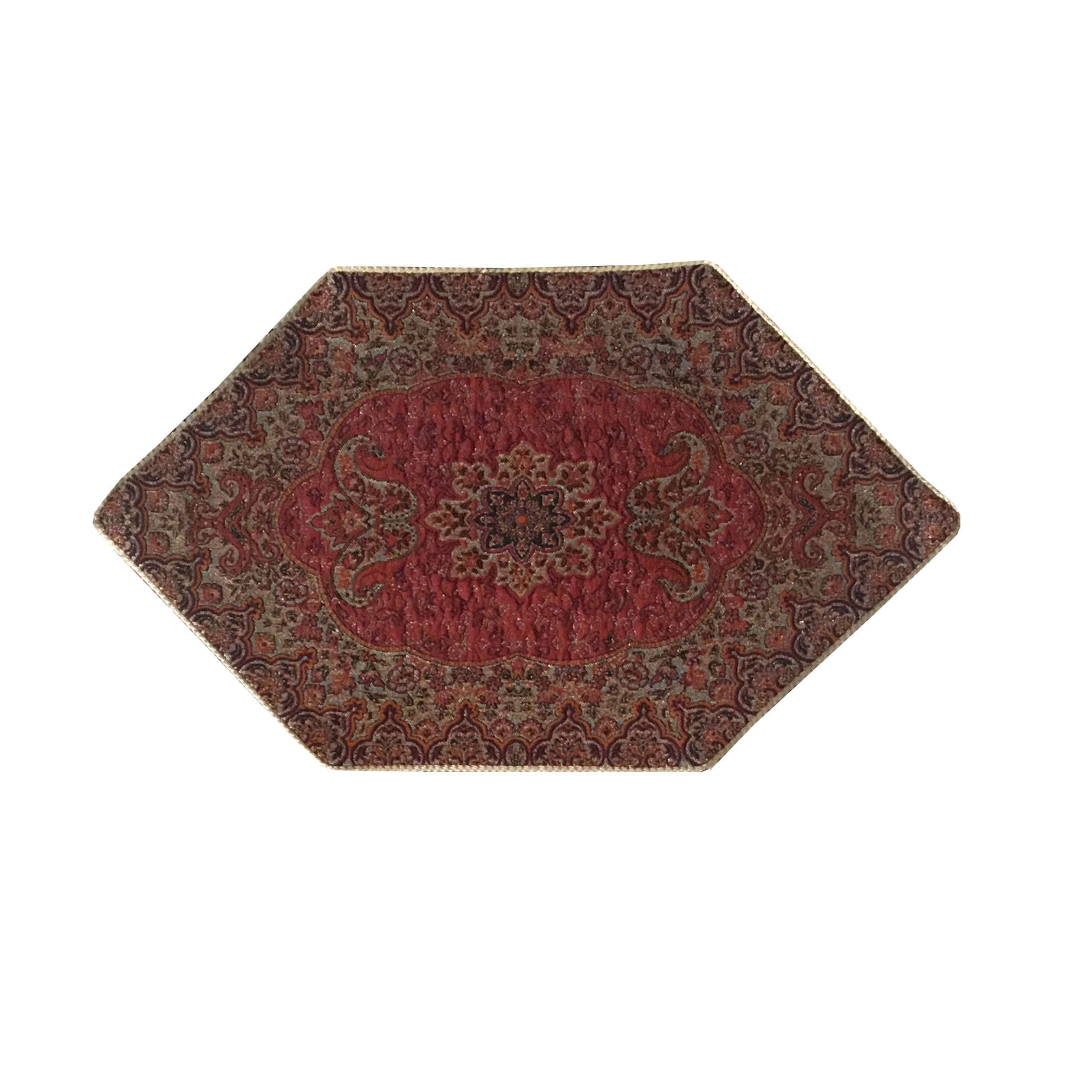 Price and Buy Set of 5 Termeh Tablecloth Luxurious with Persian Paisley Pattern Simurgh - Image 8