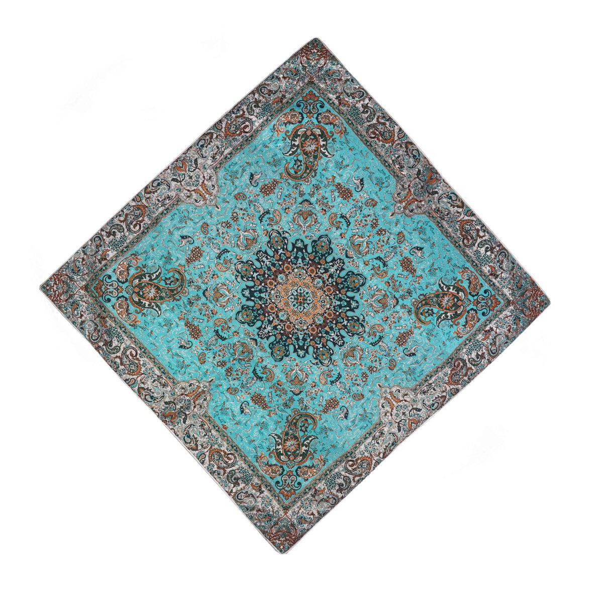 Price and Buy Set of 5 Termeh Tablecloth Luxurious with Persian Paisley Pattern Soren - Image 4