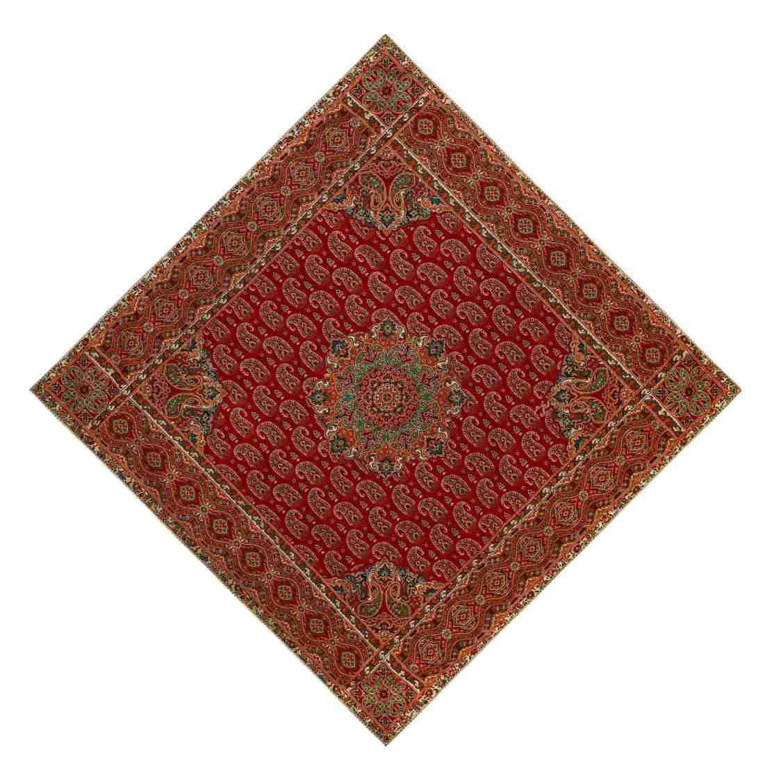 Price and Buy Set of 5 Yazd Termeh Tablecloth Luxurious with Floral Pattern Ghp - Image 3