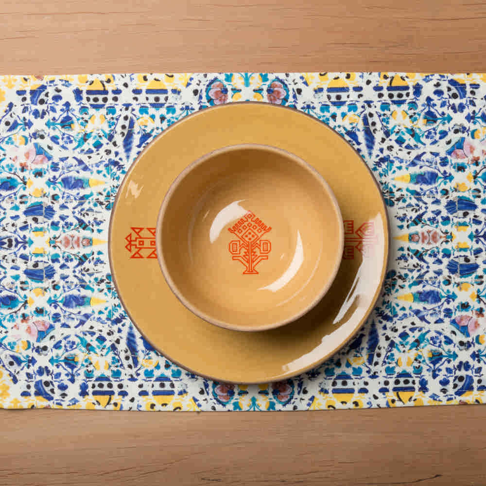 Price and Buy Set of 6 Fabric Placemats Under the Plate – Model Dina - Image 5