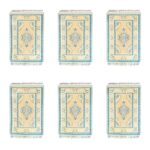 Price and Buy Set of 6 Polyester Fabric Placemats – Rug Style Model Sahra