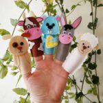 Price and Buy Set of Felt Finger Dolls – Farm Animal Kids Puppet Toy, Suitable for Creative Play - Image 4