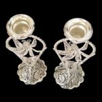 Price and Buy Set of Handcrafted Filigree Candlestick The Art of Quality Craftsmanship - Image 4