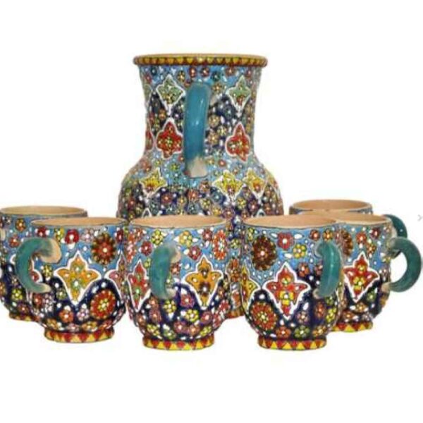 Price and Buy Set of Handcrafted Persian Pottery Pitcher & Cups – Minakari Enameled Roya_68fdf4e0d0d10.jpeg Price and Buy Set of Handcrafted Persian Pottery Pitcher & Cups – Minakari Enameled Roya