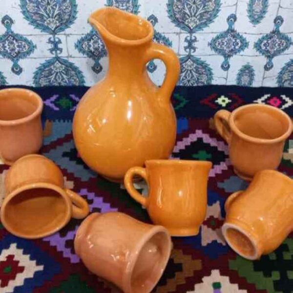 Price and Buy Set of Handcrafted Persian Pottery Pitcher & Cups Yasin_68fdf3fc0f8cf.jpeg Price and Buy Set of Handcrafted Persian Pottery Pitcher & Cups Yasin