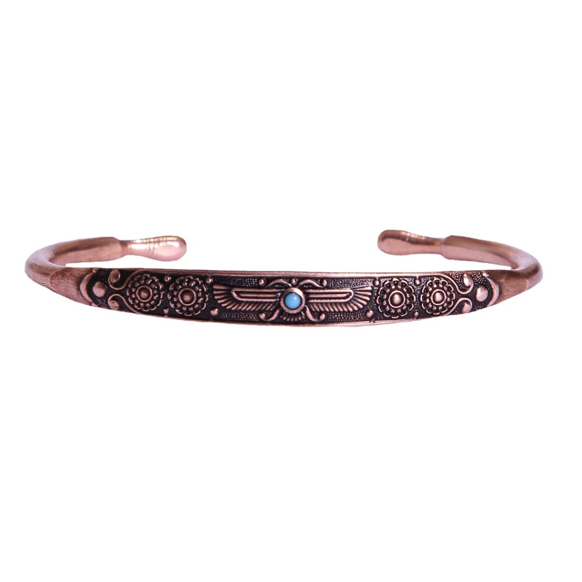 Price and Buy Set of Persian Copper Ring & Bracelet Model Fravashi - Image 3