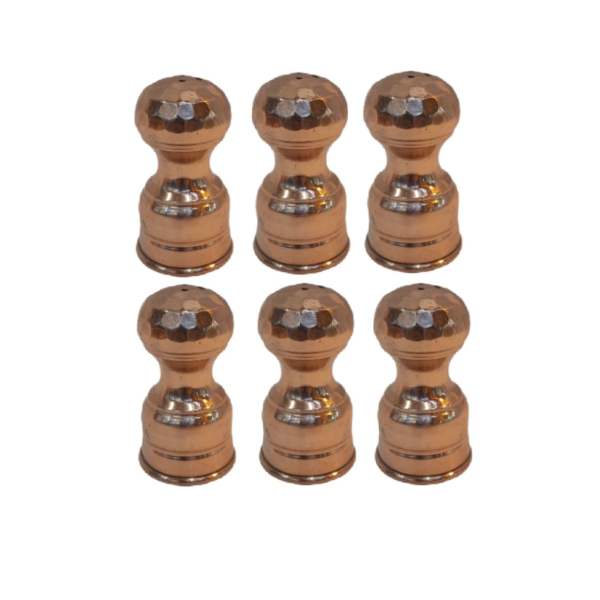Price and Buy Set of Persian Copper Salt & Pepper Shakers Checkered (6X)_68f6ed89aa133.jpeg Price and Buy Set of Persian Copper Salt & Pepper Shakers Checkered (6X)