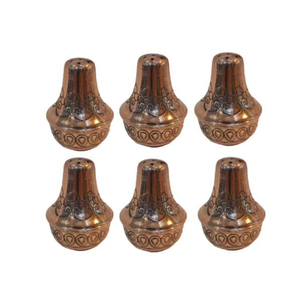 Price and Buy Set of Persian Copper Salt & Pepper Shakers Termeh (6X)_68f6edb8a446b.jpeg Price and Buy Set of Persian Copper Salt & Pepper Shakers Termeh (6X)