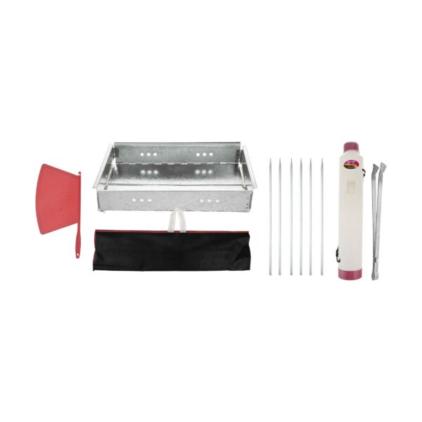Price and Buy Set of Persian Mangal Portable Charcoal Grill – Stainless Steel & Skewers_68fc71585fcc7.jpeg Price and Buy Set of Persian Mangal Portable Charcoal Grill – Stainless Steel & Skewers