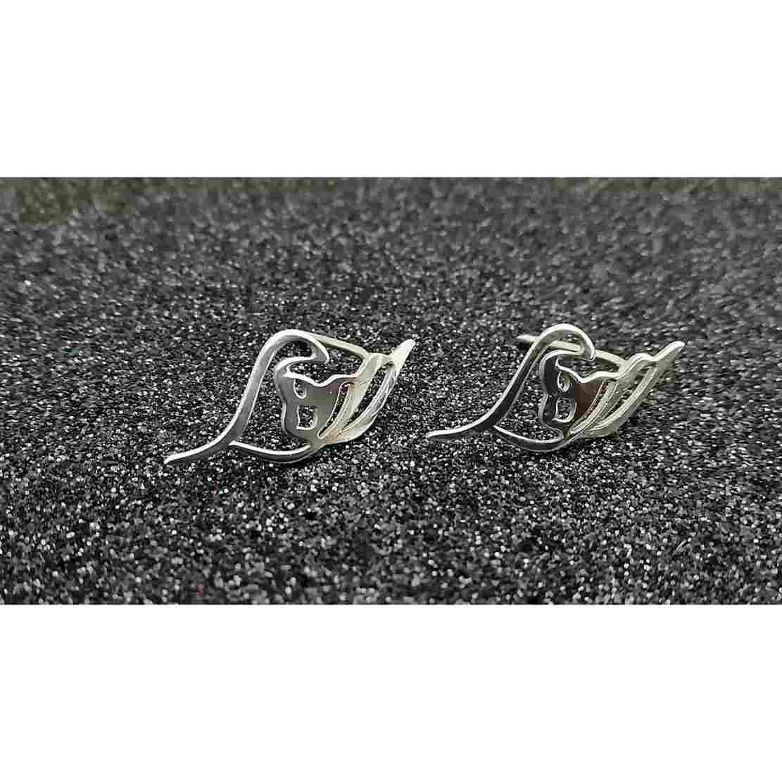 Price and Buy Set of Persian Silver Named Necklace & Earrings Model Elahe - Image 3