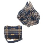 Price and Buy Set of Shoulder Bag with Chain Strap with Match Scarf– Chic and Elegant