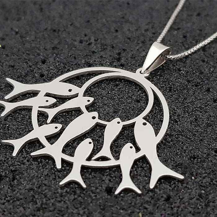 Price and Buy Set of Silver Necklace & Earrings Model Mahi - Image 3