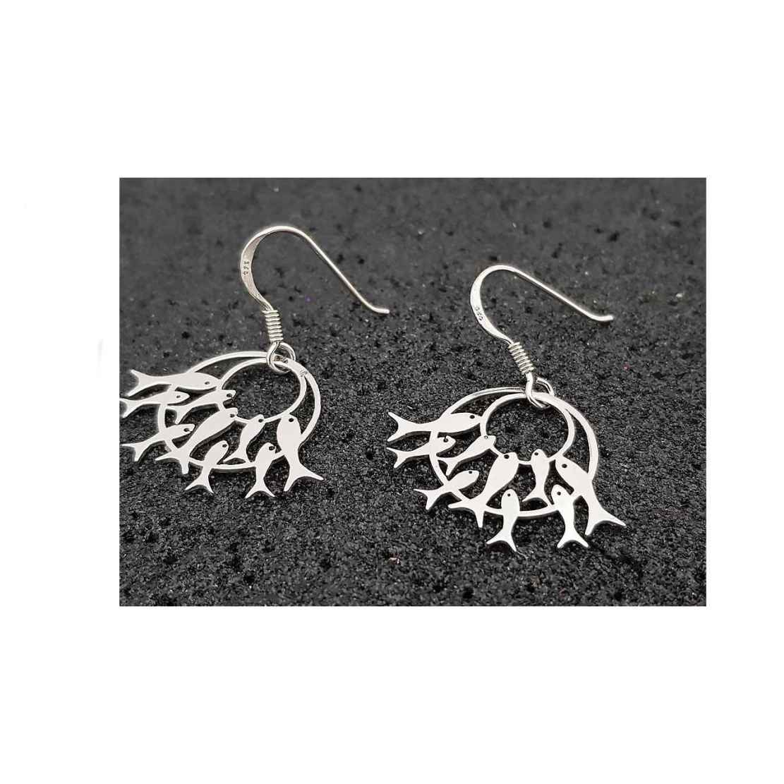 Price and Buy Set of Silver Necklace & Earrings Model Mahi - Image 4