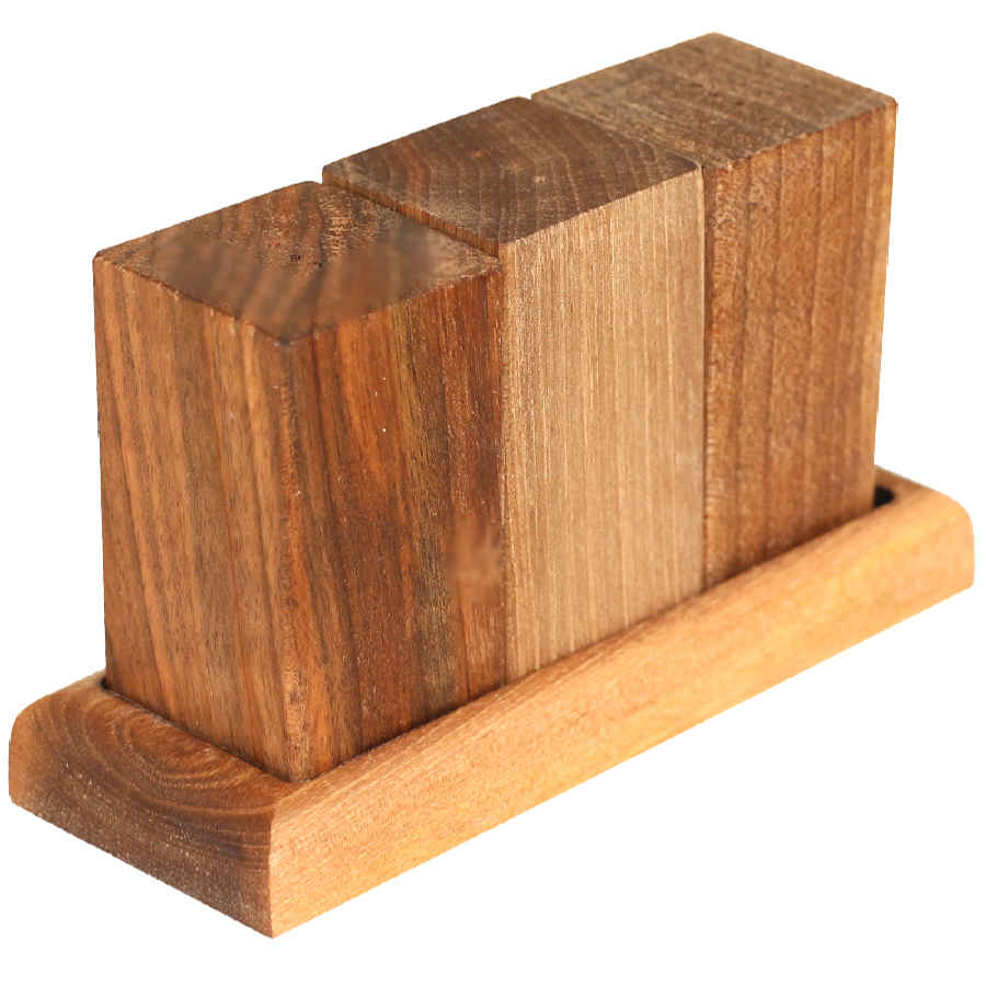 Price and Buy Set of Wooden Salt & Pepper Shakers Rayka