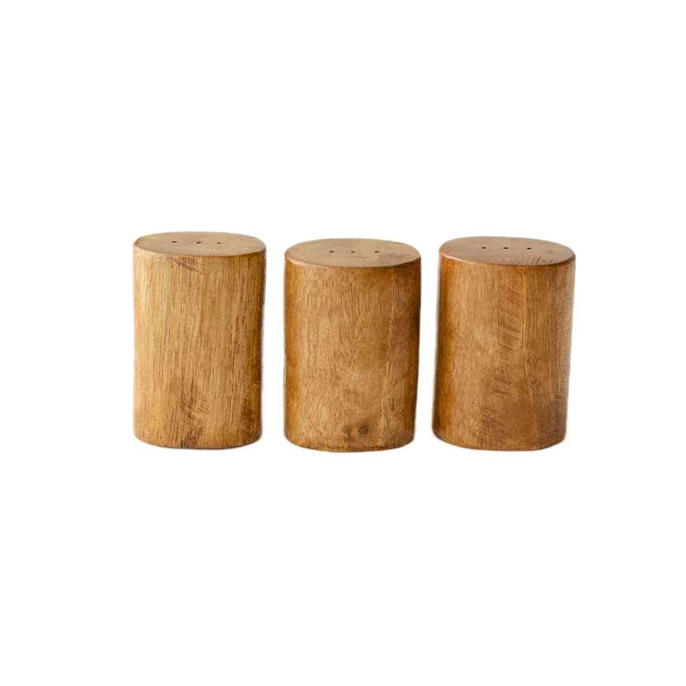 Price and Buy Set of Wooden Salt & Pepper Shakers Tara
