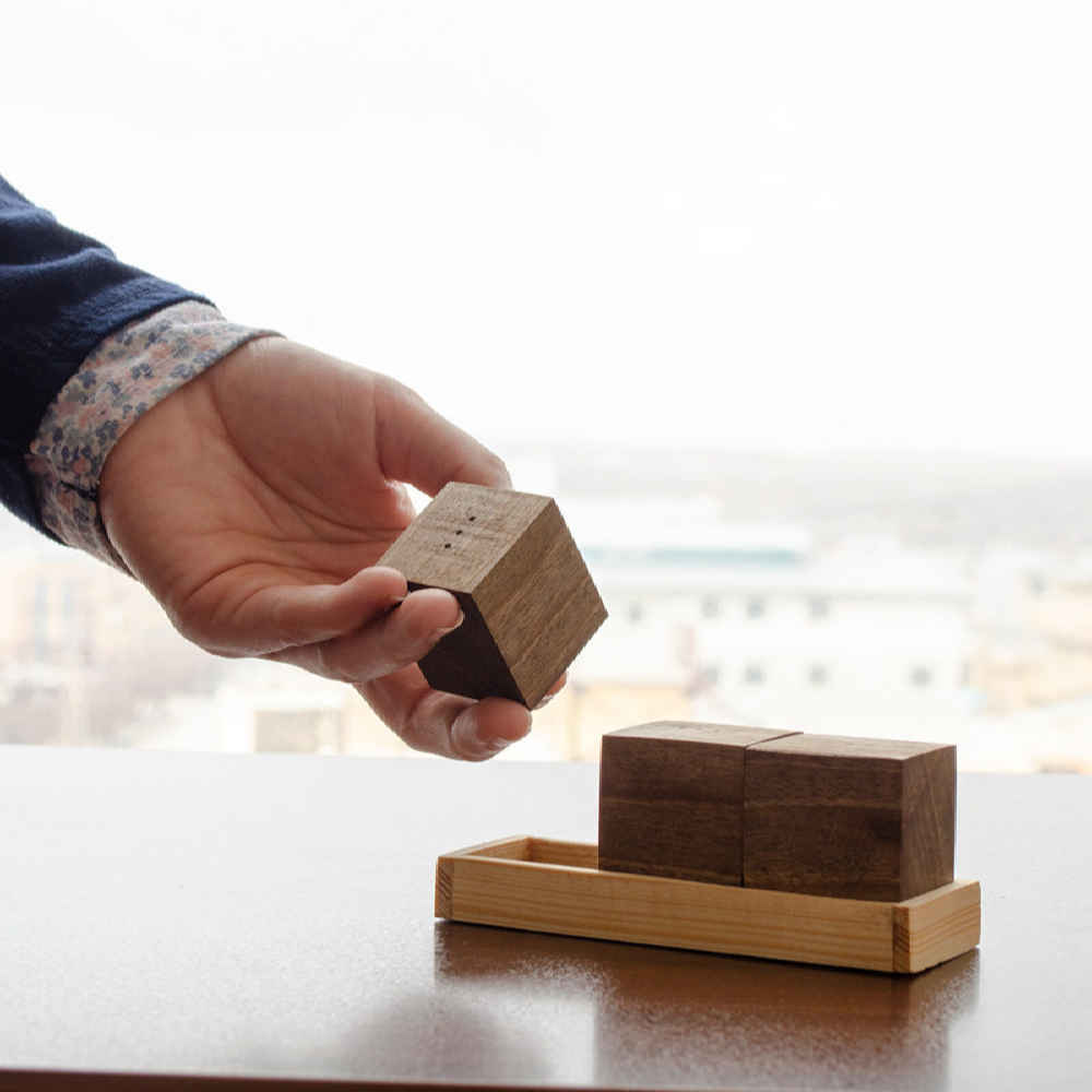 Price and Buy Set of Wooden Salt & Pepper Shakers Vania - Image 3
