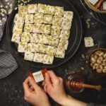 Price and Buy Shirin Gaz, 28%  pistachio – 360 Gram with Luxrious Box Suitable for Giftting (2x) - Image 4