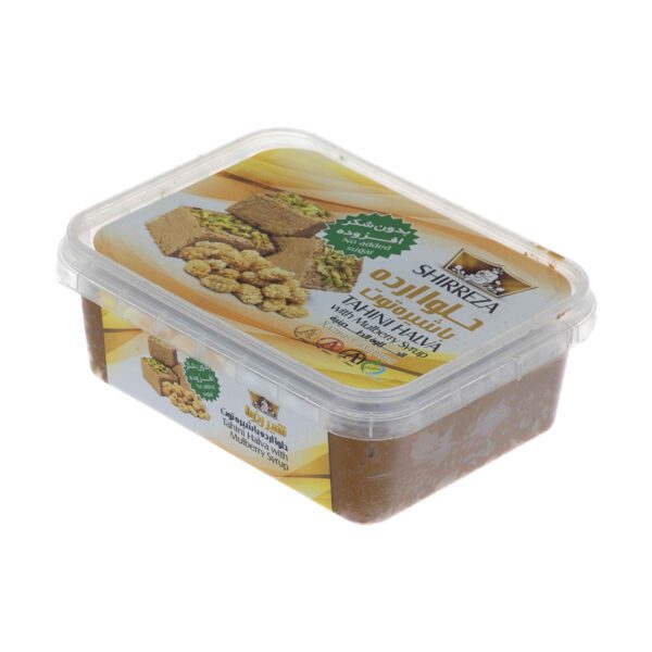 Price and Buy Shirreza Tahini Halva with Mulberry Syrup – 400g (Pack of 4)_68fd59165eb86.jpeg Price and Buy Shirreza Tahini Halva with Mulberry Syrup – 400g (Pack of 4)