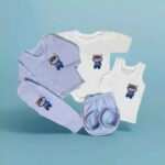 Price and Buy Shirt Set Essential Baby Clothing Set with Bear Pattern (5 Pieces)