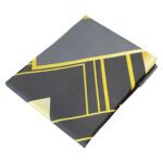 Price and Buy Shower Curtain in Polyester for Privacy & Water Containment Geometric Black - Image 3