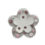 Price and Buy Silicone Drink Coaster with Flower Design Pink 3 Pcs - Image 3
