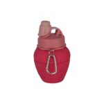 Price and Buy Silicone Water Bottle – Flexible, Safe for Kids, School & Camping with Strawberry Design - Image 3