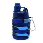 Price and Buy Silicone Water Bottle for Kids – Safe, Foldable & Easy to Carry - Image 4