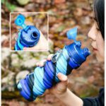 Price and Buy Silicone Water Bottle for Kids – Safe, Foldable & Easy to Carry - Image 5
