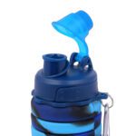 Price and Buy Silicone Water Bottle for Kids – Safe, Foldable & Easy to Carry - Image 9