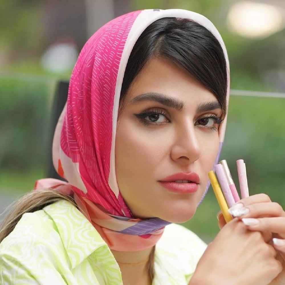 Price and Buy Silk Mini Scarf for Women – Artistic Print Luxe & Vibrant Design Zaghak