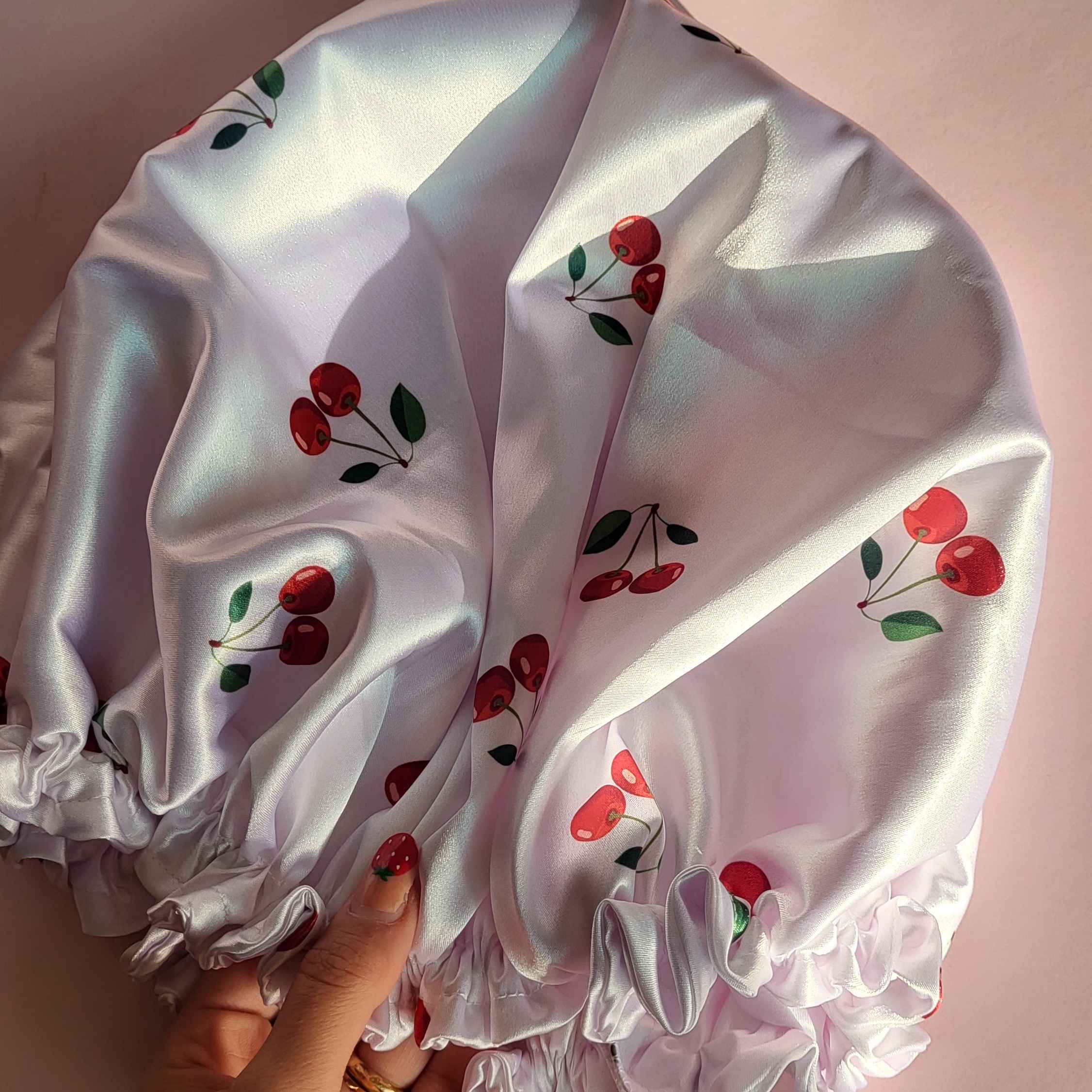 Price and Buy Silk Satin Night Sleep Bonnet Hat – Ideal for Protecting Hair and Ensuring a Restful Sleep