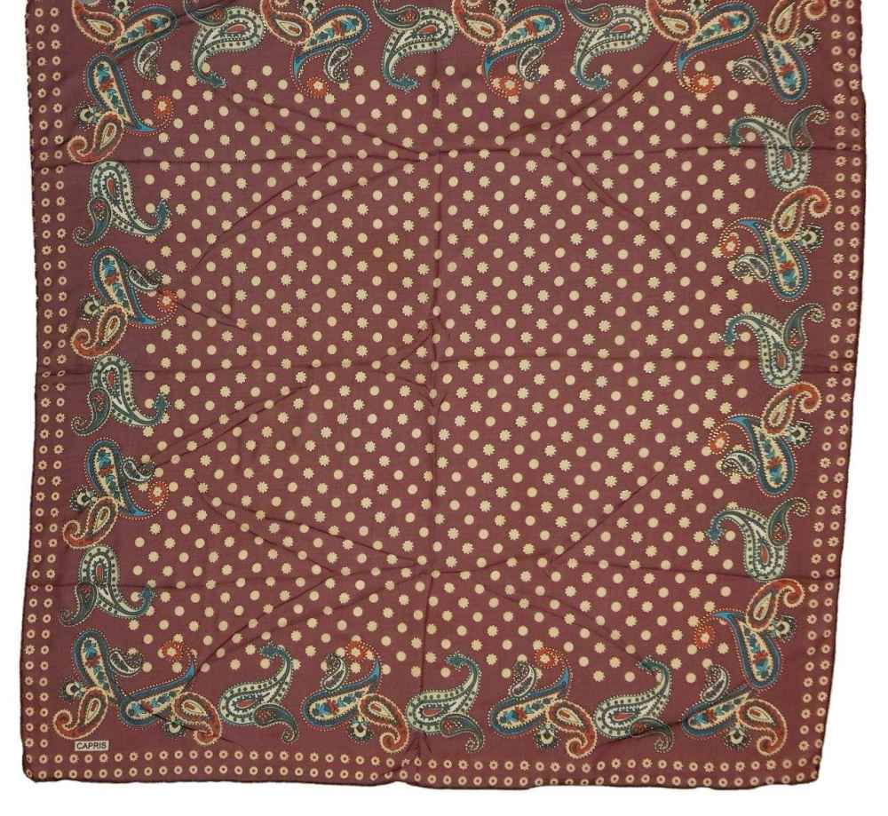Price and Buy Silk Scarf for Women – Luxe Paisley Print, Vibrant Termeh Design - Image 3