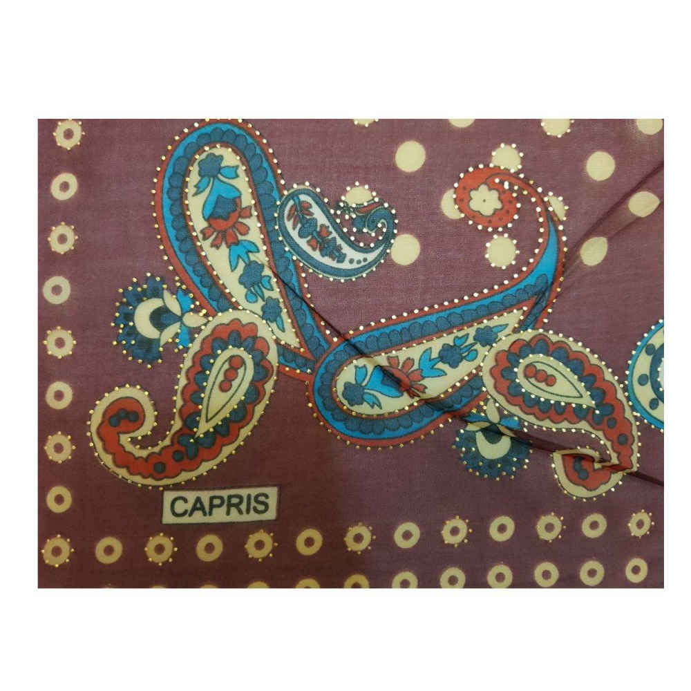 Price and Buy Silk Scarf for Women – Luxe Paisley Print, Vibrant Termeh Design - Image 4