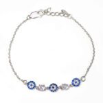 Price and Buy Silver Bracelet for Women – Evil Eye Design
