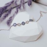 Price and Buy Silver Bracelet for Women – Evil Eye Design - Image 3