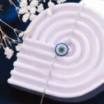 Price and Buy Silver Bracelet for Women with Evil Eye Design - Image 4