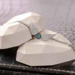 Price and Buy Silver Bracelet with Evil Eye Design for Women Model Angel - Image 3