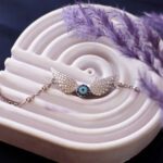 Price and Buy Silver Bracelet with Evil Eye Design for Women Model Angel - Image 5